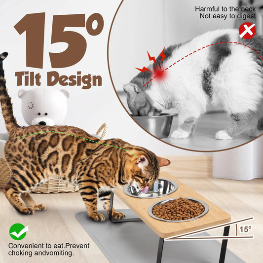 The Tilt | 15° Ergonomic Elevated Feeder