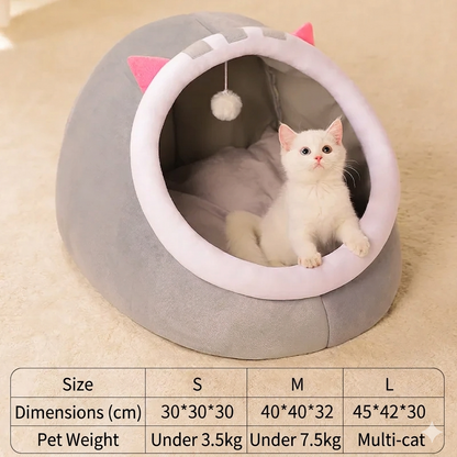 The Cosy Cabin | Thermal Plush Pet House