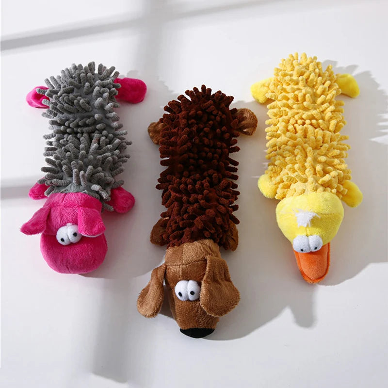 The Wee Wobbler | Lightweight Squeaky Plush for Small Breeds