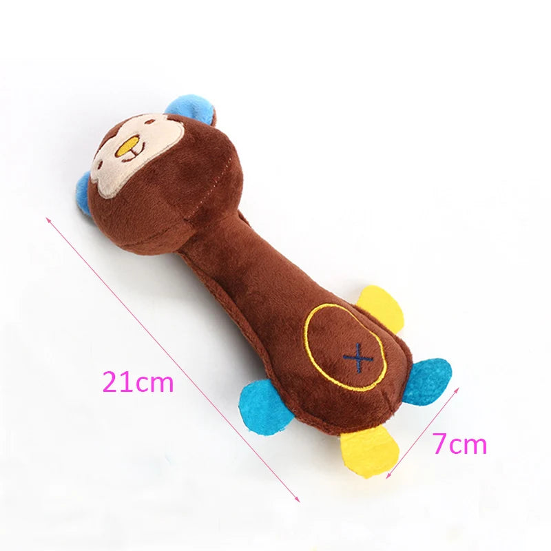 The Wee Wobbler | Lightweight Squeaky Plush for Small Breeds