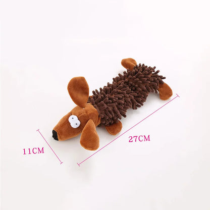 The Wee Wobbler | Lightweight Squeaky Plush for Small Breeds