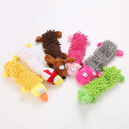 The Wee Wobbler | Lightweight Squeaky Plush for Small Breeds