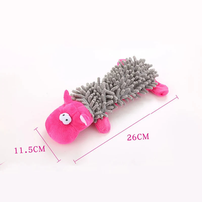 The Wee Wobbler | Lightweight Squeaky Plush for Small Breeds