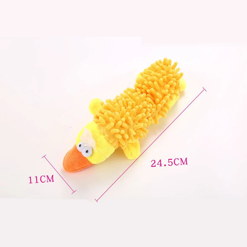 The Wee Wobbler | Lightweight Squeaky Plush for Small Breeds