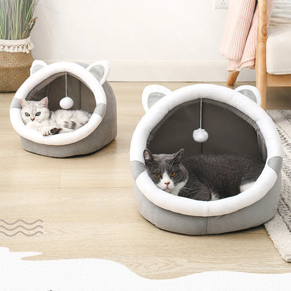 The Cosy Cabin | Thermal Plush Pet House