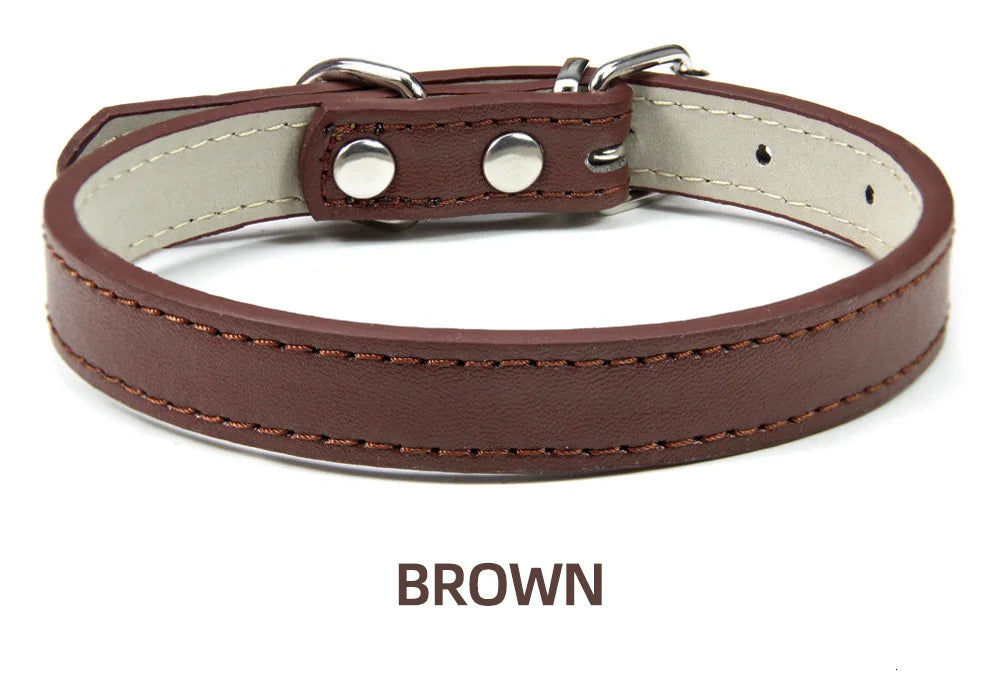 The Windsor | Soft-Touch Classic Leather Collar