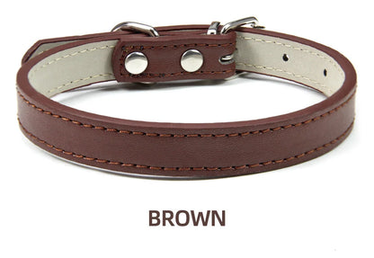 The Windsor | Soft-Touch Classic Leather Collar