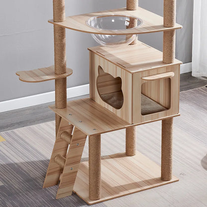 The Penthouse | Premium Multi-Tier Feline Suite
