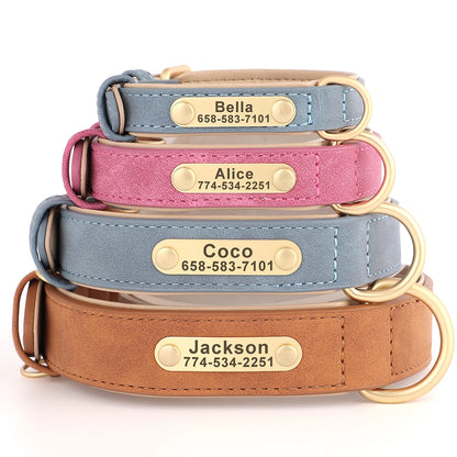 The Signature | Custom Engraved Leather Collar