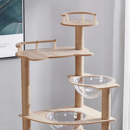 The Penthouse | Premium Multi-Tier Feline Suite