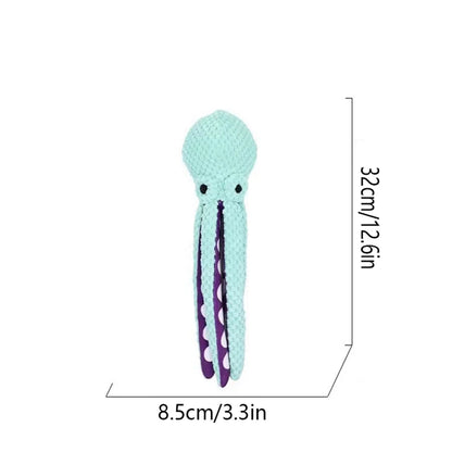 The Octo-Pal | Stuffing-Free Interactive Crinkle Toy