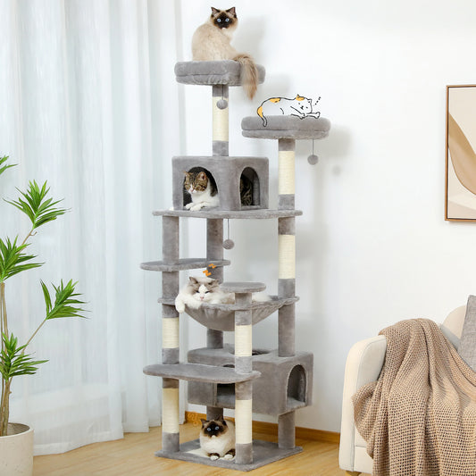 The High-Rise Haven | Multi-Level Cat Tree & Tower  The