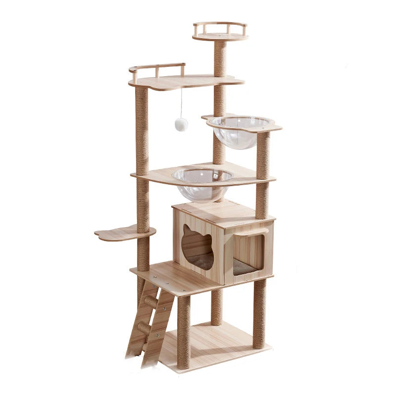 The Penthouse | Premium Multi-Tier Feline Suite