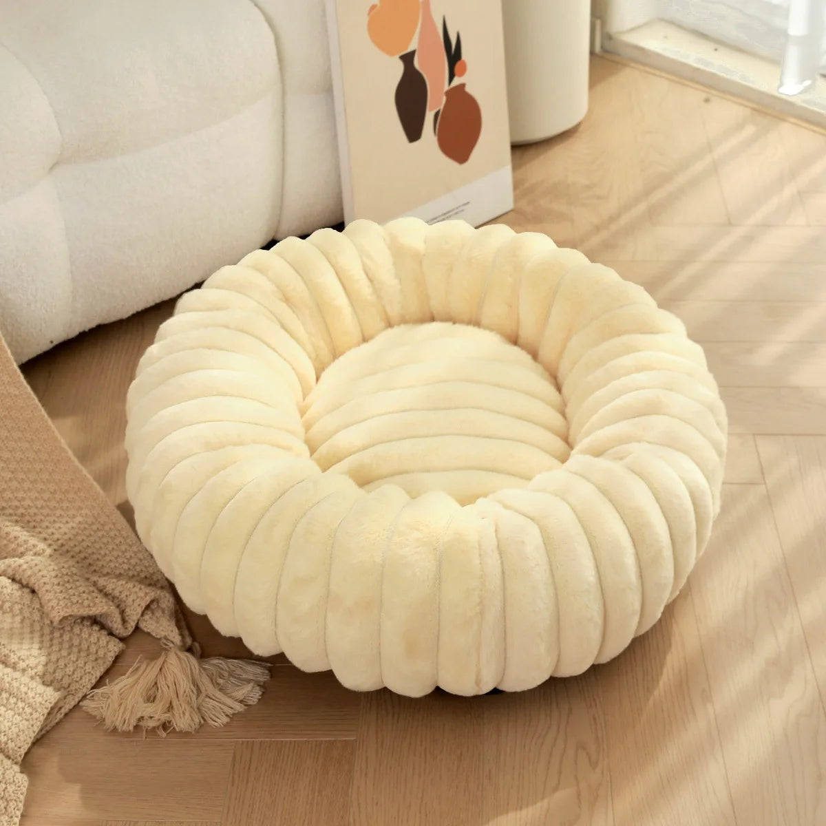 The Nordic Shag | Premium Anti-Anxiety Winter Bed