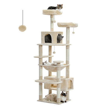 The High-Rise Haven | Multi-Level Cat Tree & Tower  The