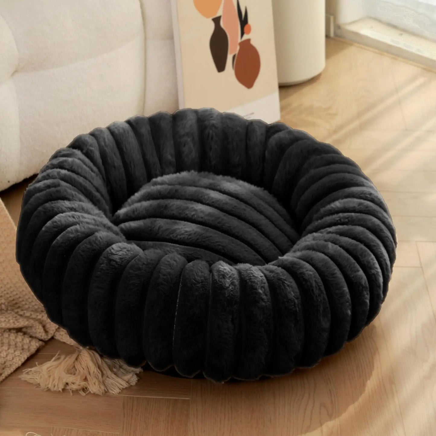 The Nordic Shag | Premium Anti-Anxiety Winter Bed