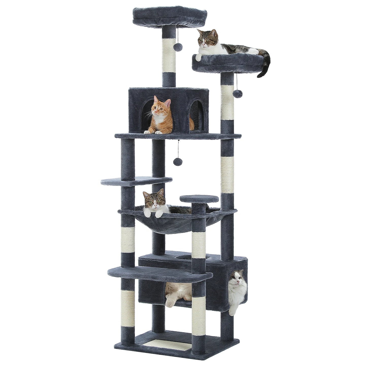 The High-Rise Haven | Multi-Level Cat Tree & Tower  The
