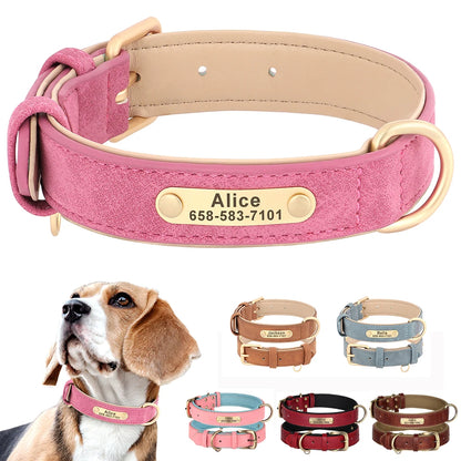 The Signature | Custom Engraved Leather Collar