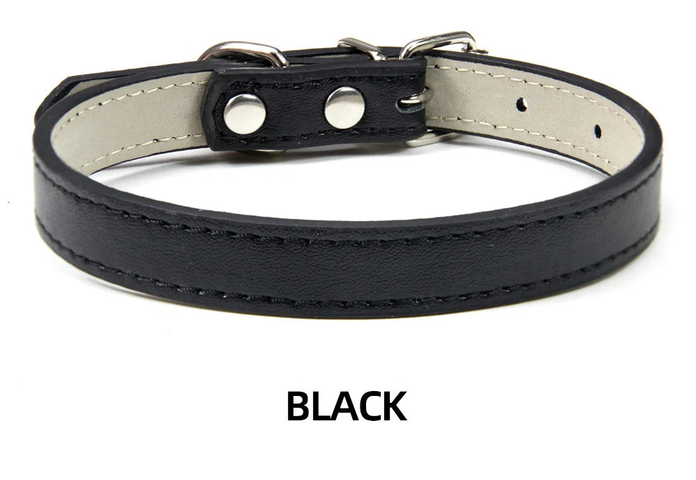 The Windsor | Soft-Touch Classic Leather Collar