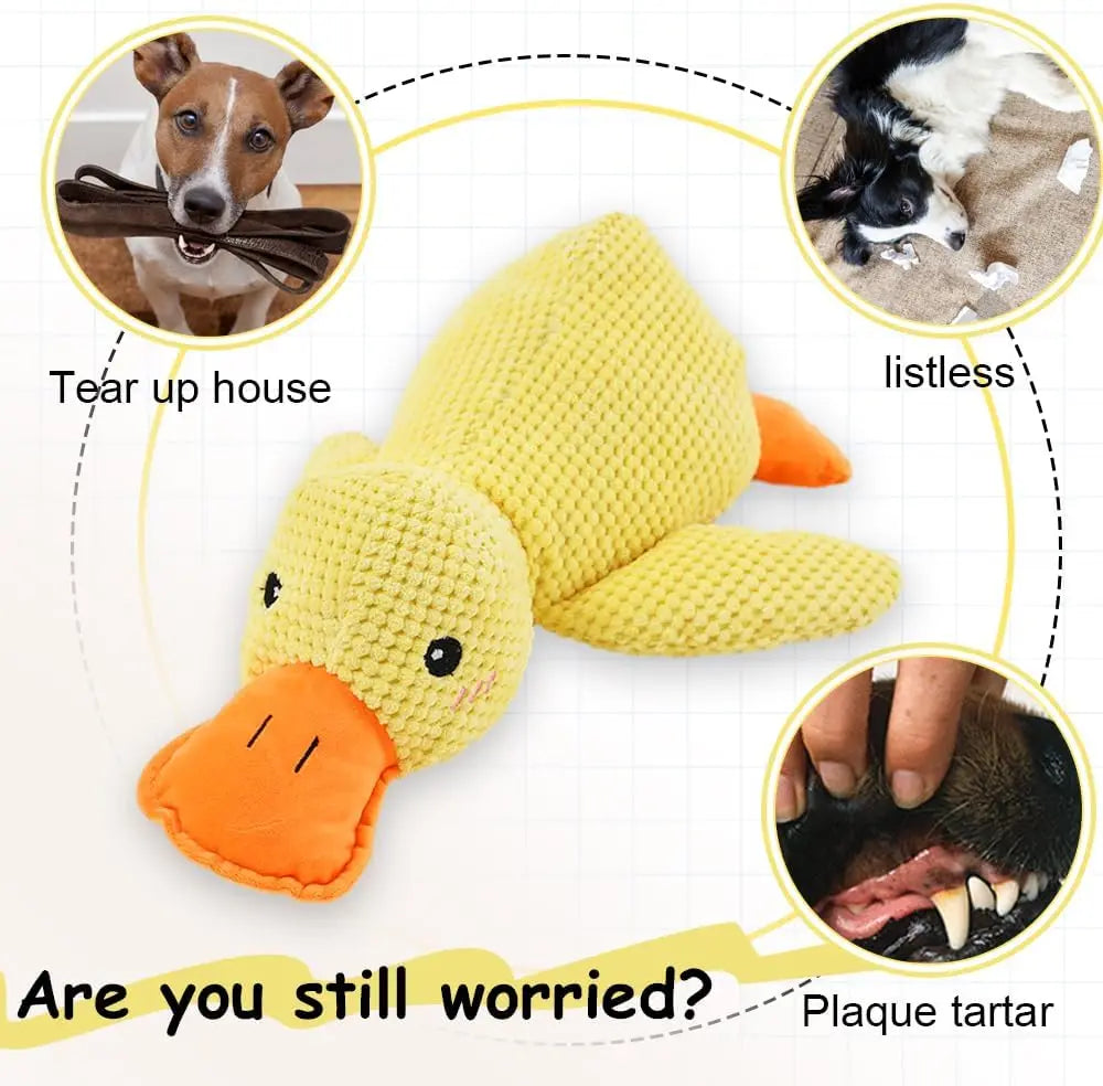 The Quack-Back | Durable Plush Duck Companion