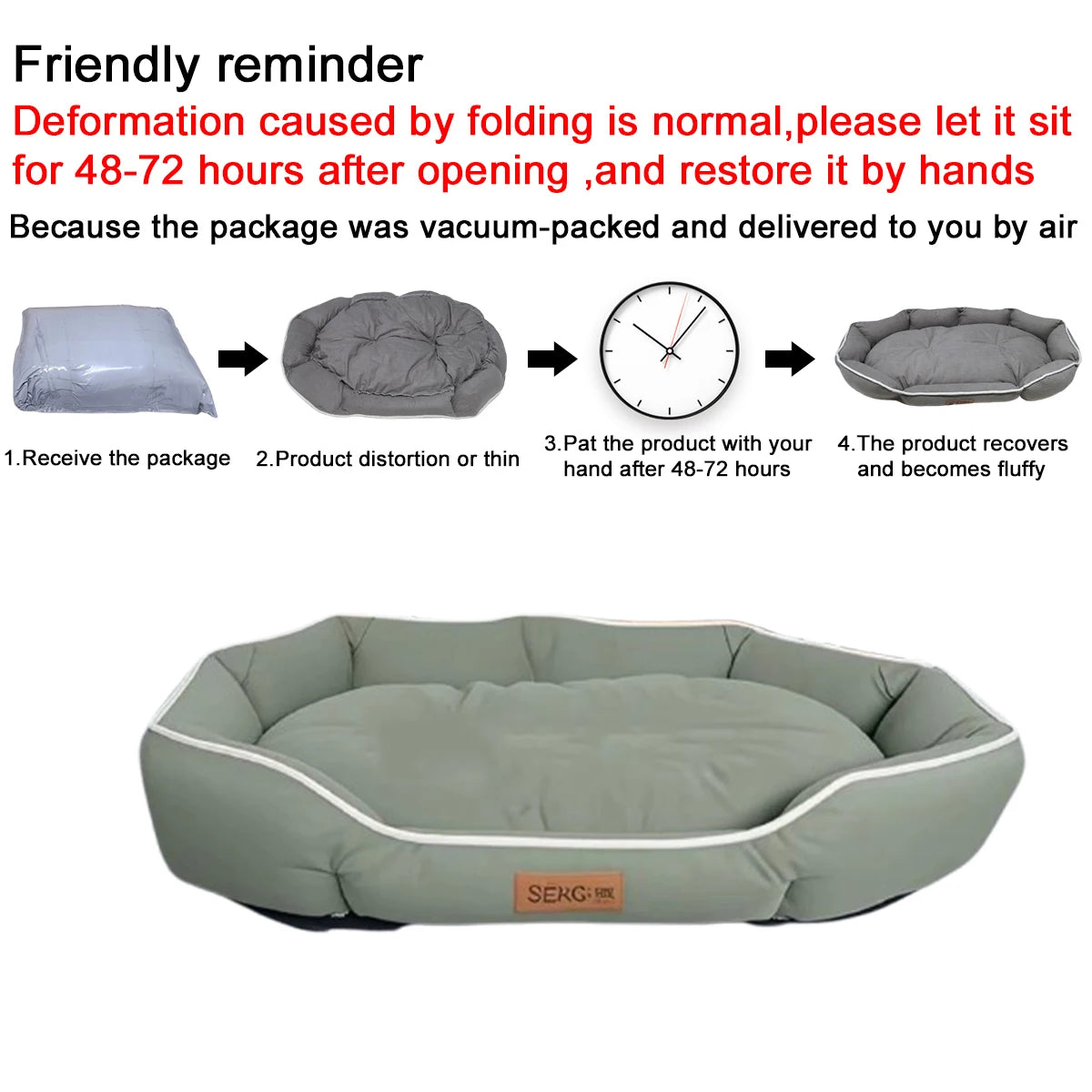 The Cambridge Check | Breathable Soft-Touch Pet Sofa