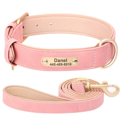The Signature | Custom Engraved Leather Collar