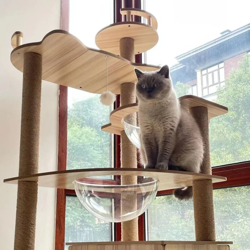 The Penthouse | Premium Multi-Tier Feline Suite