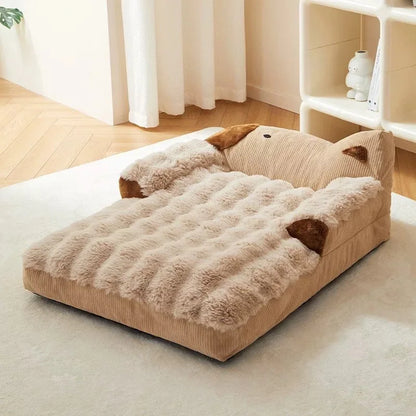The Serenity Sleeper | Ultra-Soft Velvet Sofa Bed