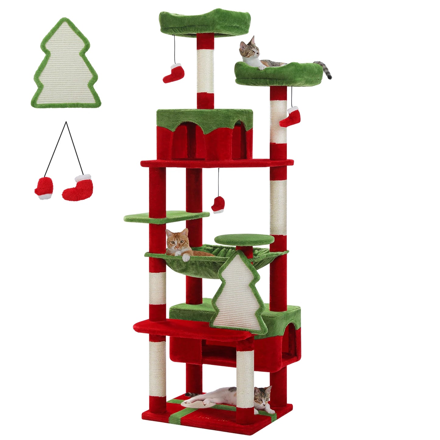 The High-Rise Haven | Multi-Level Cat Tree & Tower  The
