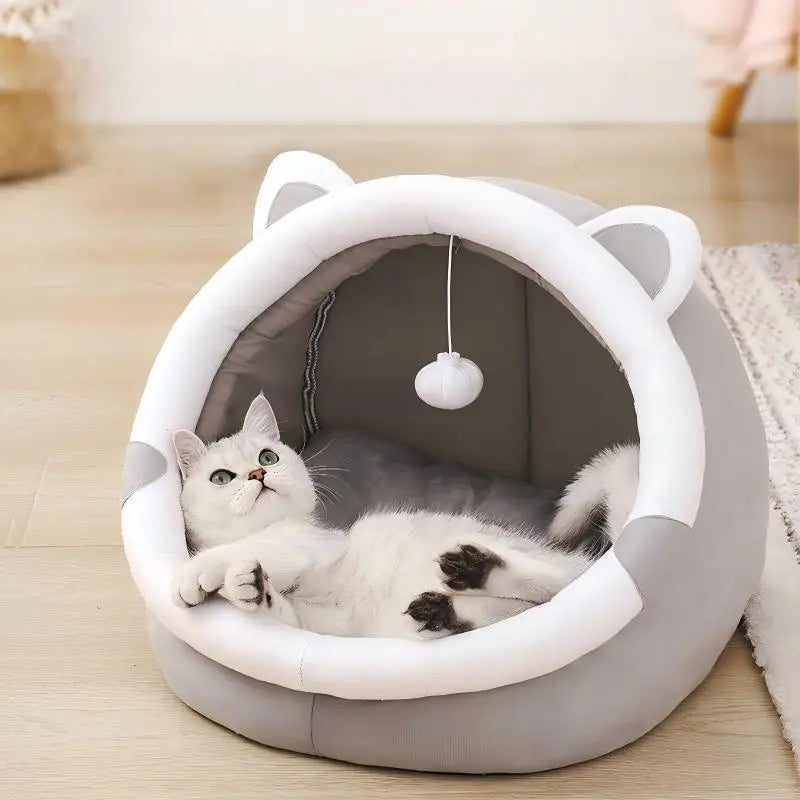 The Cosy Cabin | Thermal Plush Pet House