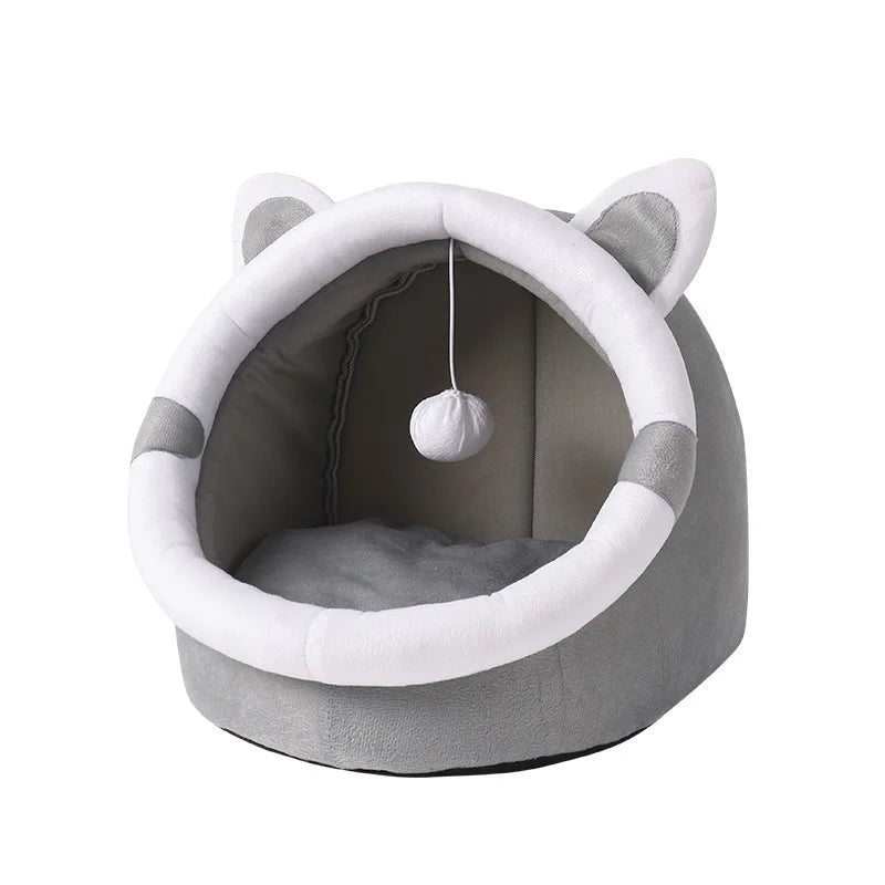 The Cosy Cabin | Thermal Plush Pet House