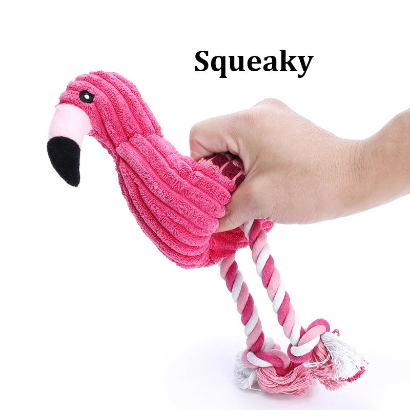 The Corduroy Critter | Durable Textured Squeaky Toy