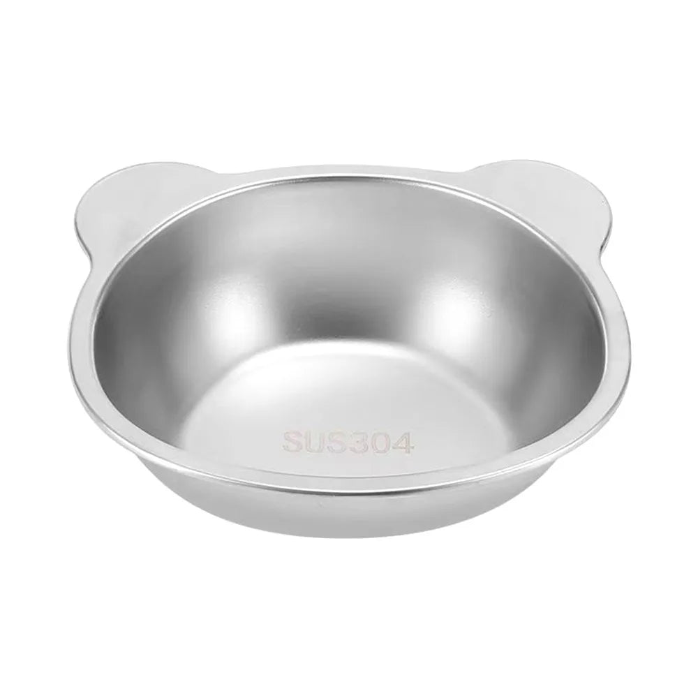 The Ortho-Dine | 15° Tilted Raised Stainless Steel Bowl