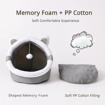 The Cosy Cabin | Thermal Plush Pet House