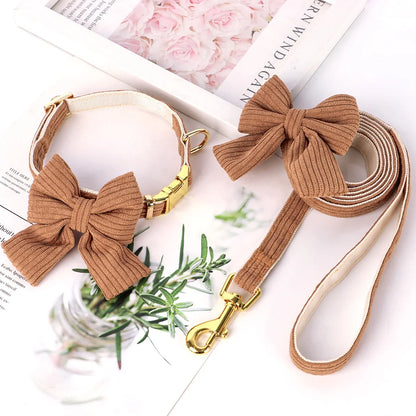 The Windsor Velvet | Premium Bowknot Walking Trio