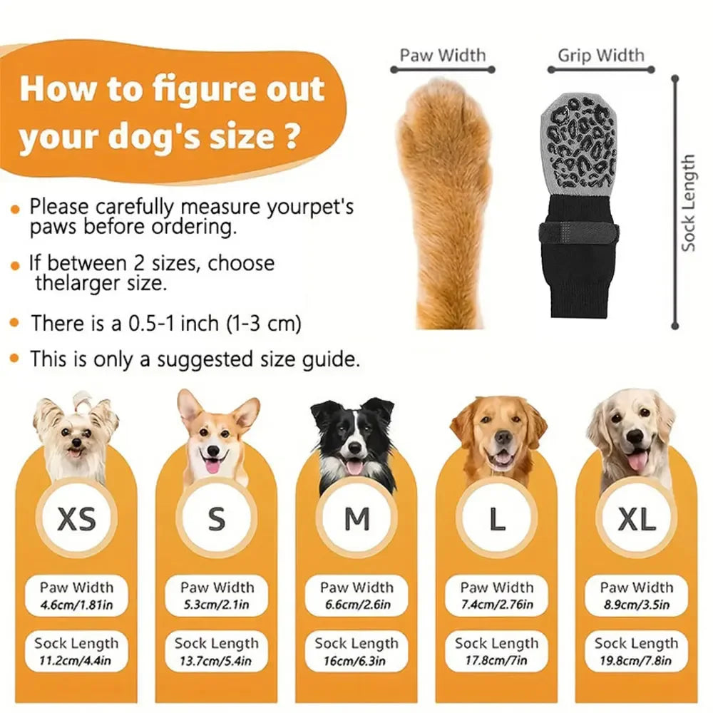 The Grip-Master | Anti-Slip Paw Protectors & Traction Socks
