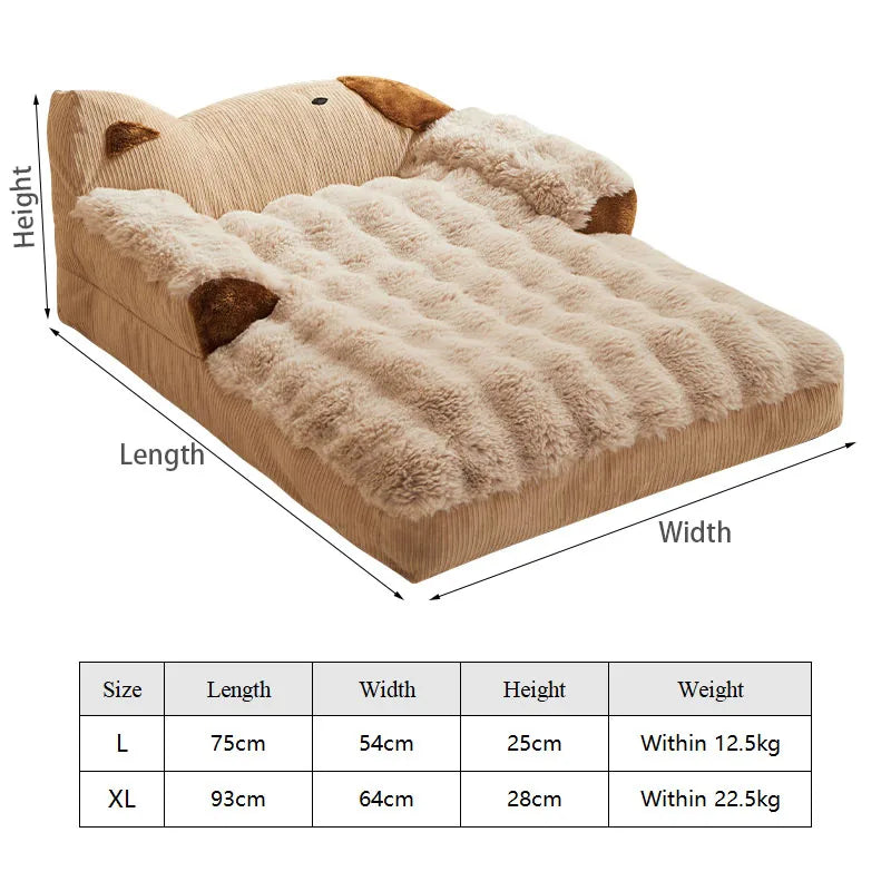 The Serenity Sleeper | Ultra-Soft Velvet Sofa Bed