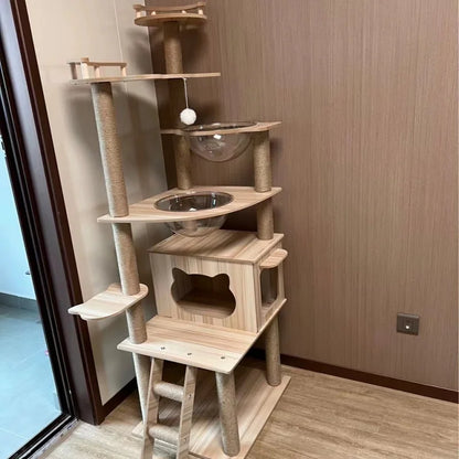 The Penthouse | Premium Multi-Tier Feline Suite