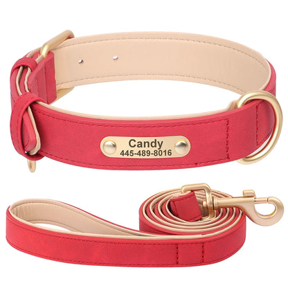 The Signature | Custom Engraved Leather Collar