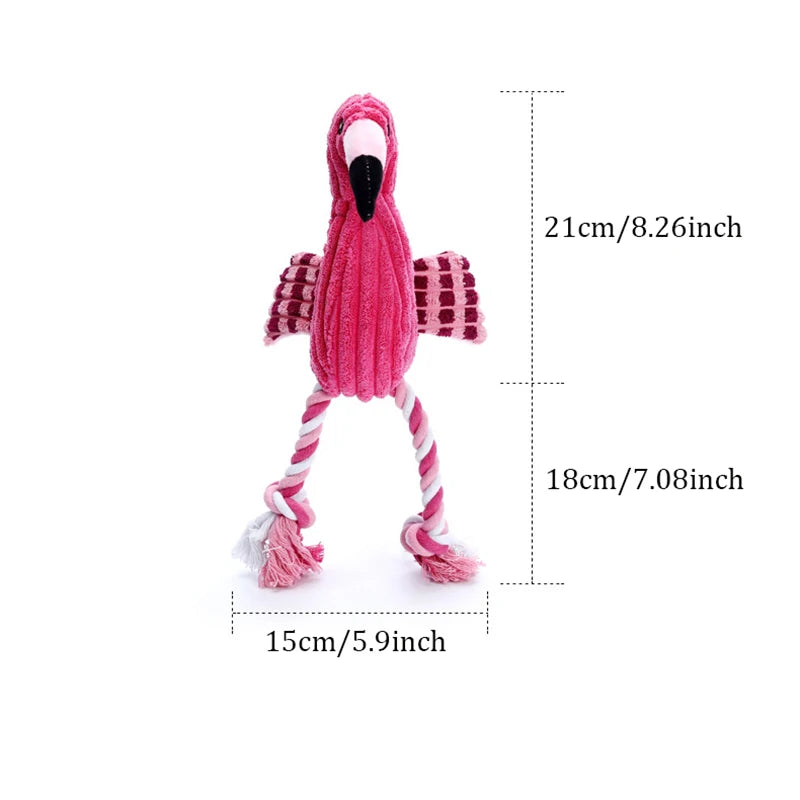 The Corduroy Critter | Durable Textured Squeaky Toy