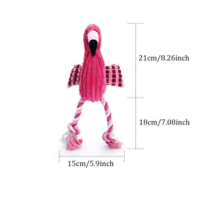 The Corduroy Critter | Durable Textured Squeaky Toy
