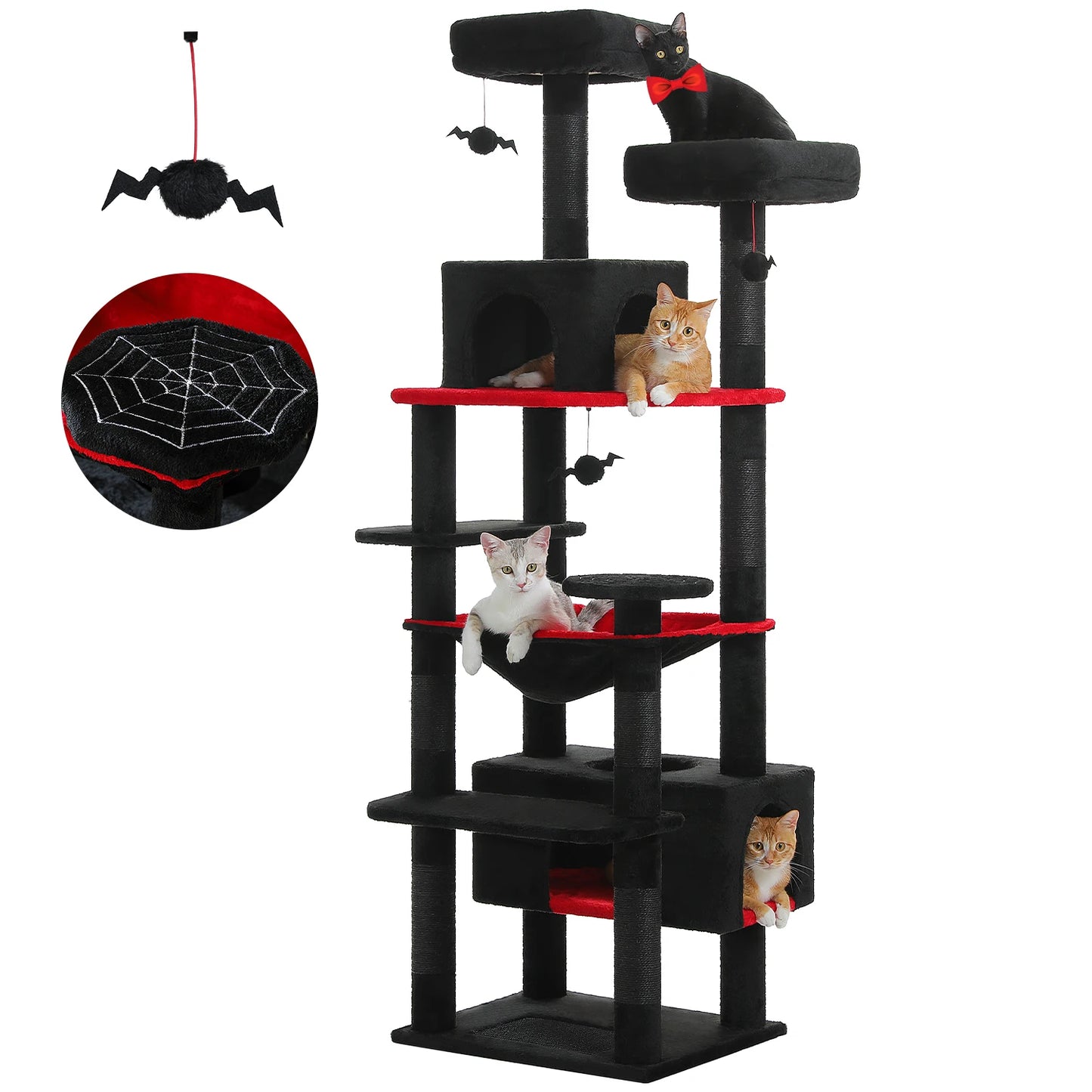 The High-Rise Haven | Multi-Level Cat Tree & Tower  The