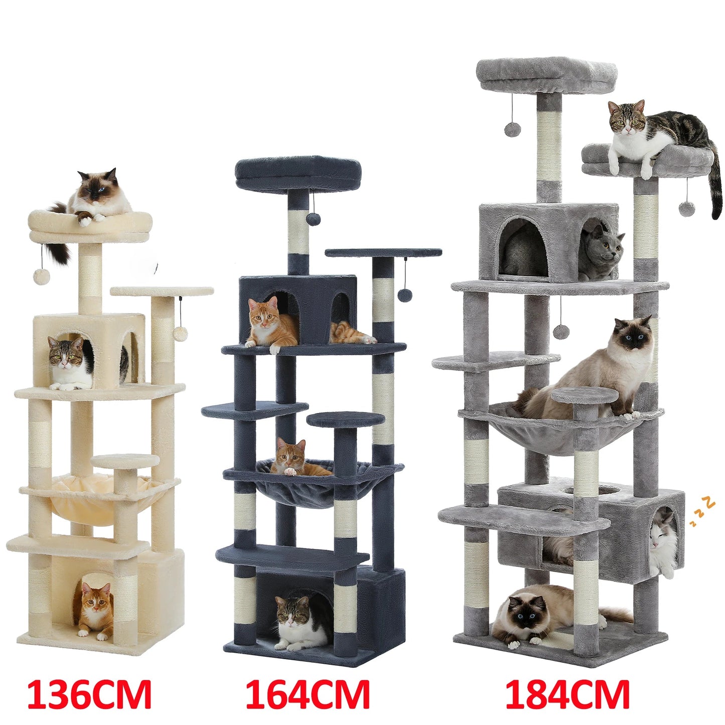 The High-Rise Haven | Multi-Level Cat Tree & Tower  The