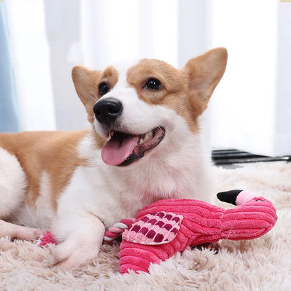 The Corduroy Critter | Durable Textured Squeaky Toy