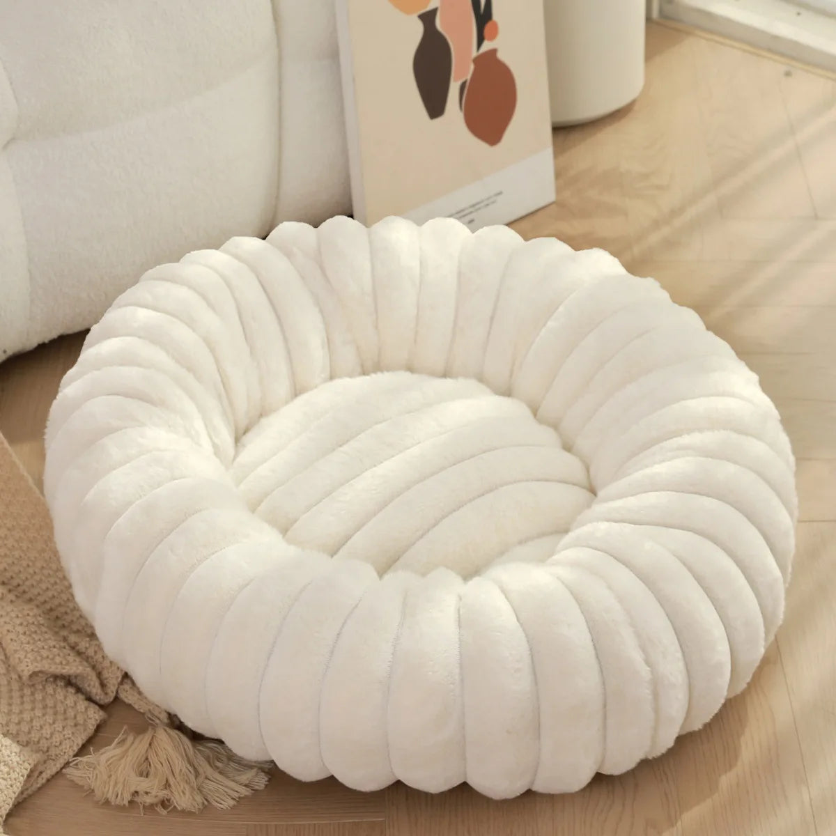 The Nordic Shag | Premium Anti-Anxiety Winter Bed