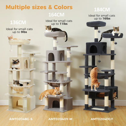 The High-Rise Haven | Multi-Level Cat Tree & Tower  The