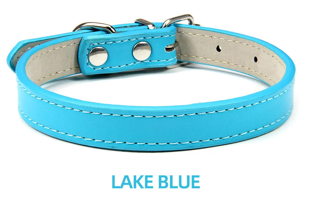 The Windsor | Soft-Touch Classic Leather Collar