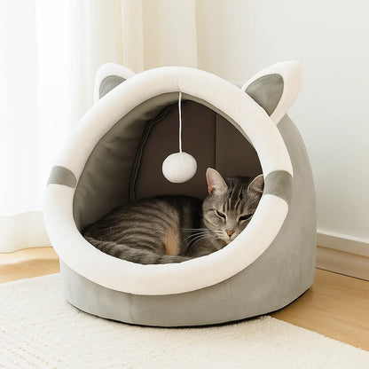 The Cosy Cabin | Thermal Plush Pet House